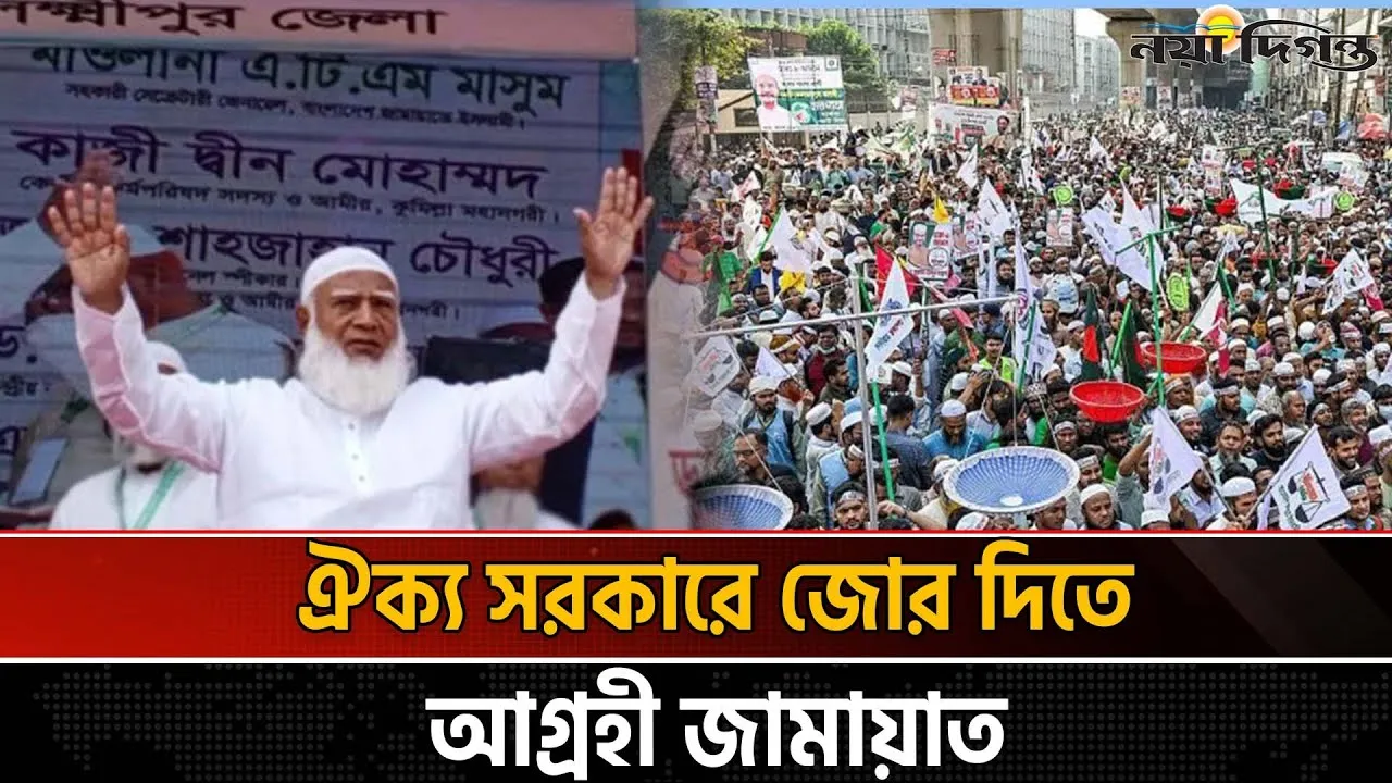 রয়টার্সের সাক্ষাতকারে জামায়াত আমির স্থিতিশীল সরকারই লক্ষ্য