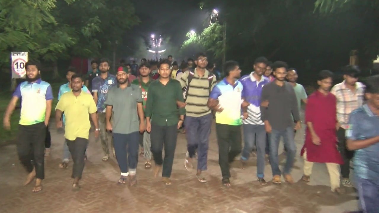 Anti-discrimination student movement protests