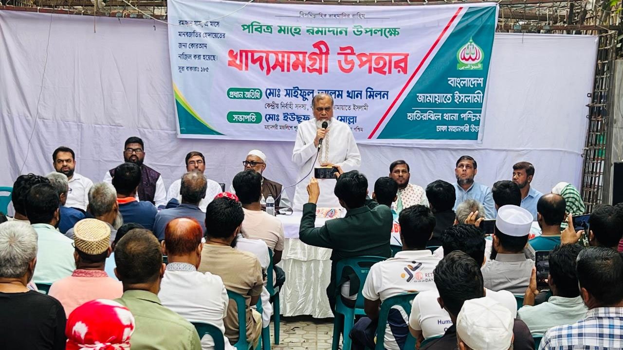 বাংলাদেশ জামায়াতে ইসলামীর কেন্দ্রীয় নির্বাহী পরিষদ সদস্য সাইফুল আলম খান মিলন