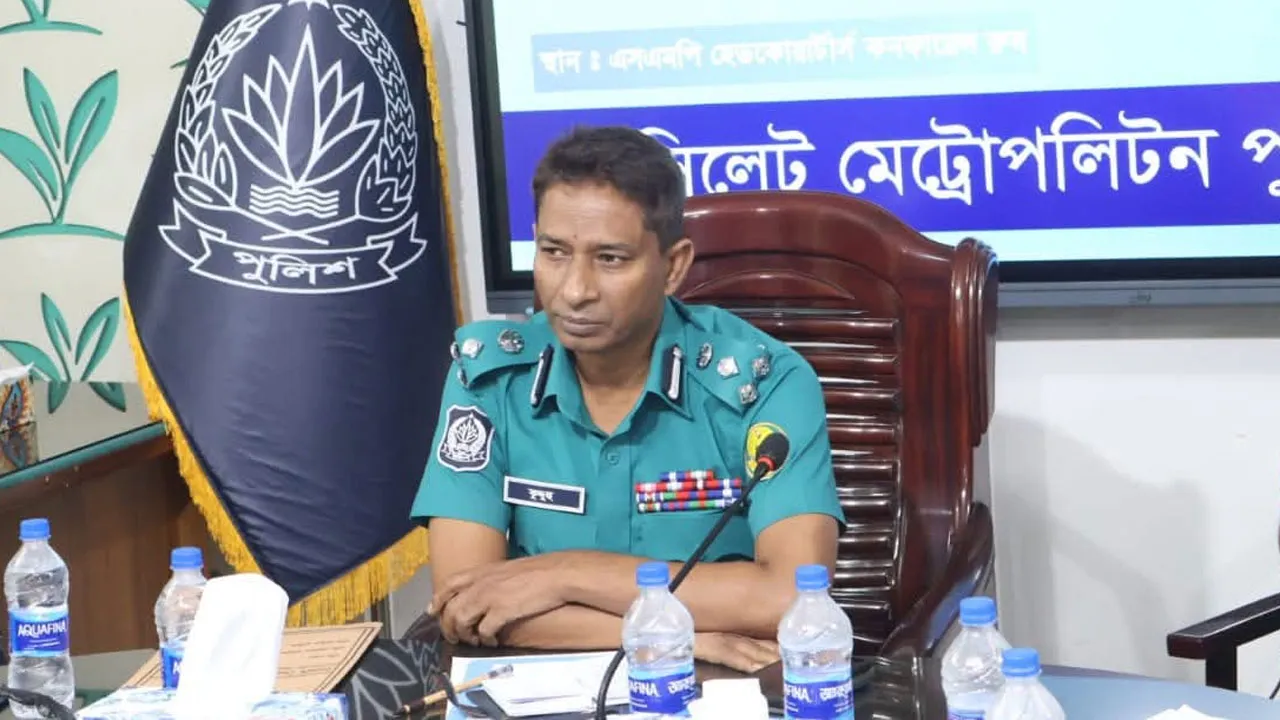 নিরাপদ সিলেট গড়তে ব্যবসায়ীদের সহযোগিতা চাইলেন এসএমপি কমিশনার