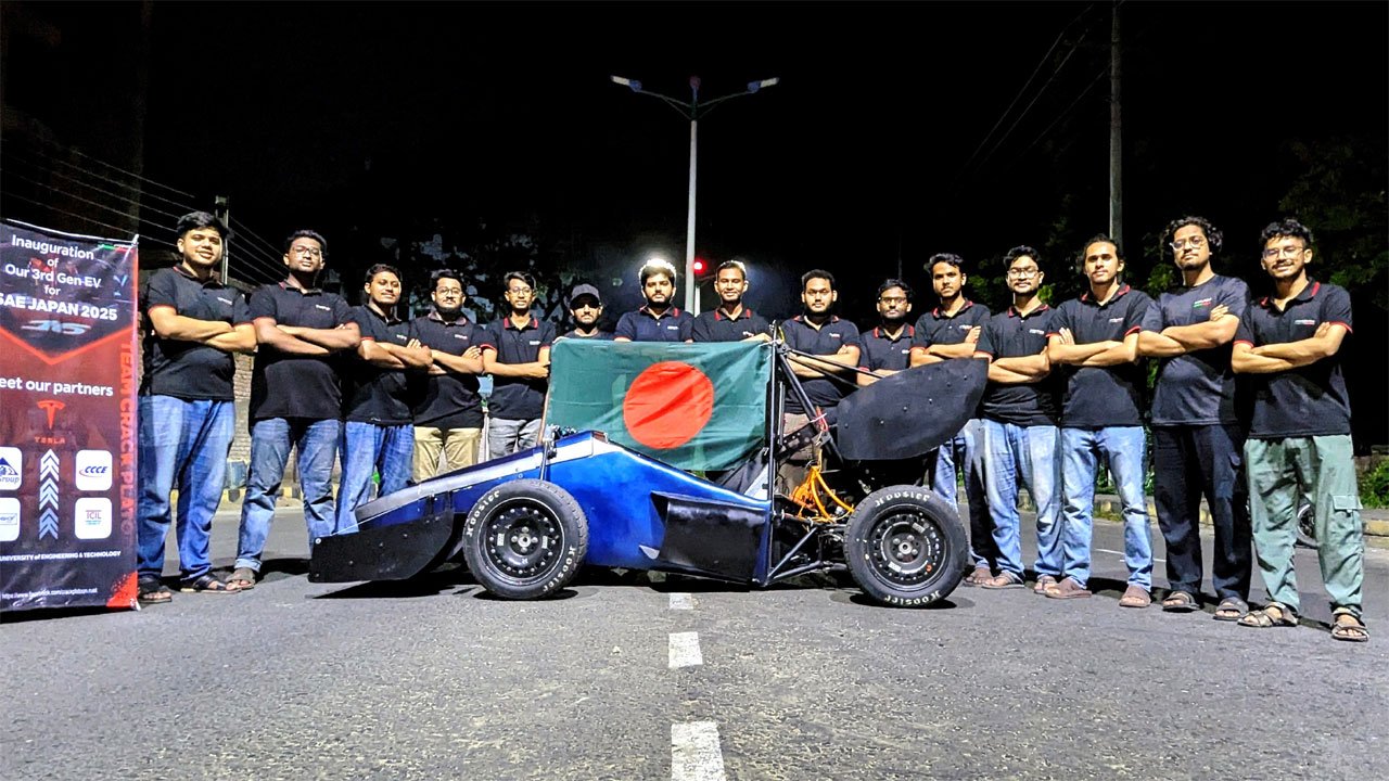 RUET's 'Team Crack Platoon' at Formula SAE Japan 2025