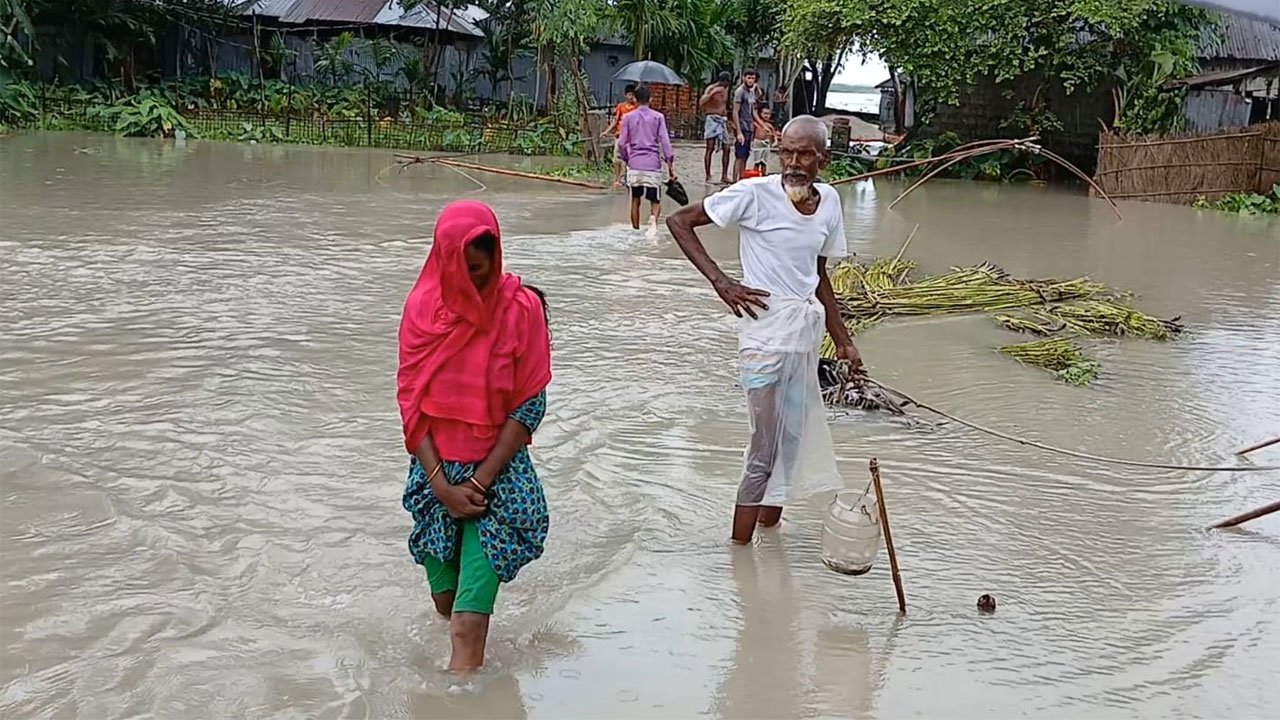 Public life in misery due to waterlogging