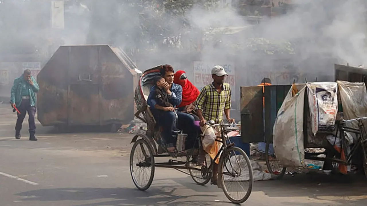 স্বাস্থ্যকর নয় ঢাকার বাতাস, বিশ্বে দূষণে তৃতীয়