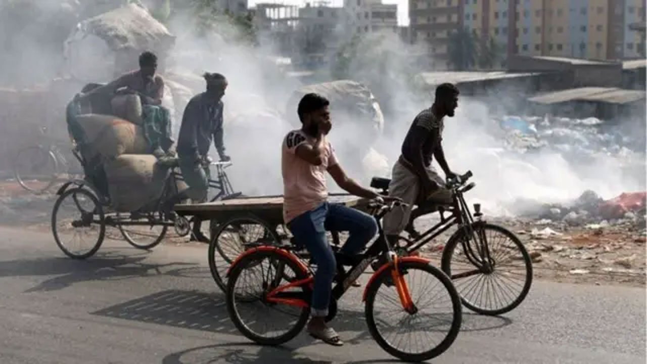 Dhaka ranks second in list of cities with polluted air