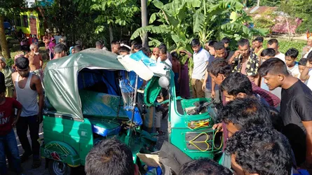 সুনামগঞ্জ-সিলেট মহাসড়কে ট্রাক-সিএনজি সংঘর্ষে শিক্ষার্থীসহ নিহত ৩