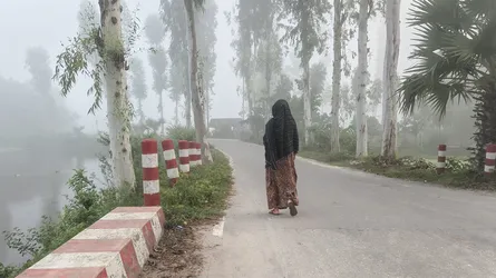 গাইবান্ধায় শীতের আগমন, প্রকৃতিতে ঋতুর নতুন ছোঁয়া
