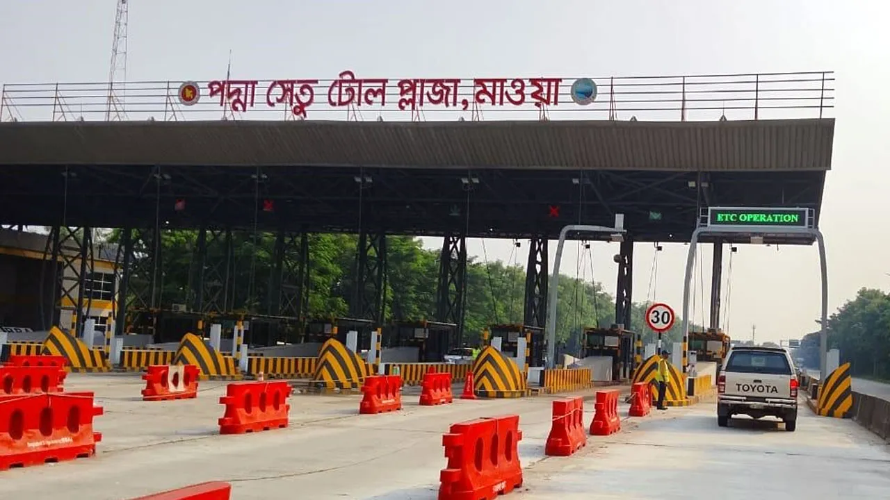 পদ্মা সেতুতে ইটিসি টোল আদায় অর্ধকোটি টাকা ছাড়াল