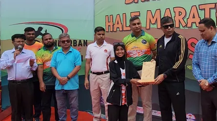 বান্দরবানে অনুষ্ঠিত হলো হিল হাফ ম্যারাথন, অংশ নিলেন ৪৫০ প্রতিযোগী