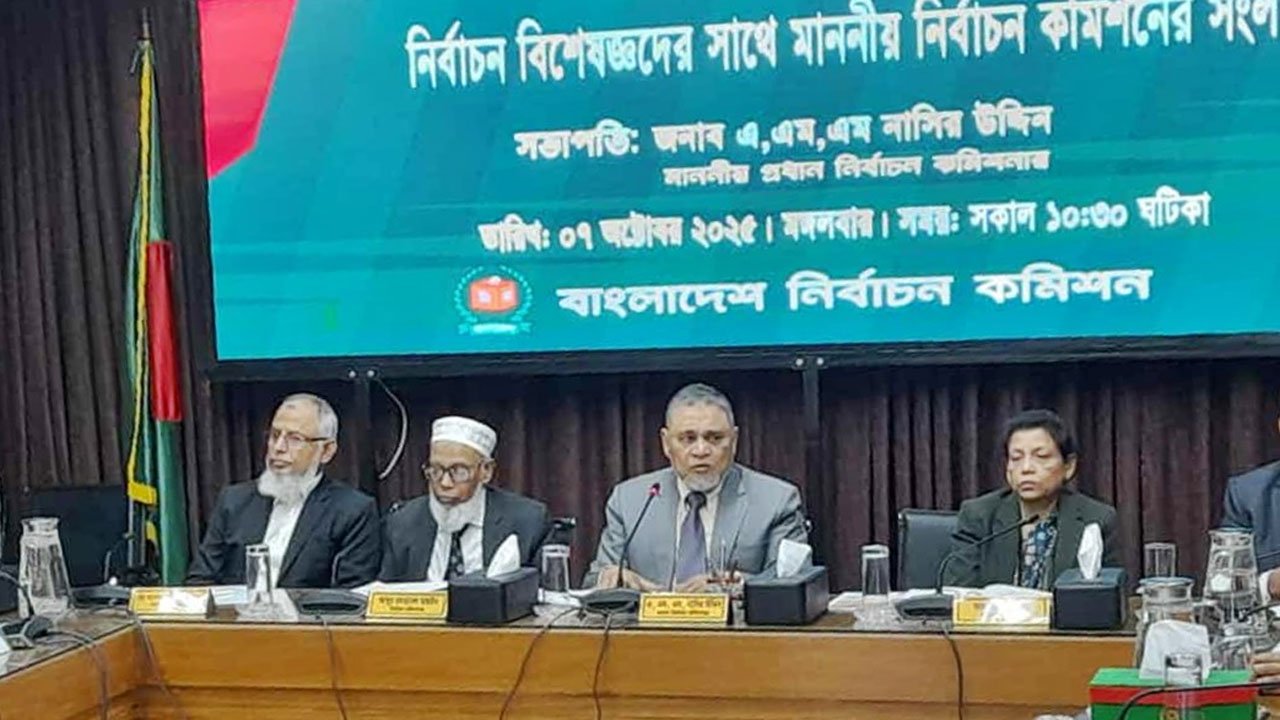 Chief Election Commissioner (CEC) AMM Nasir Uddin