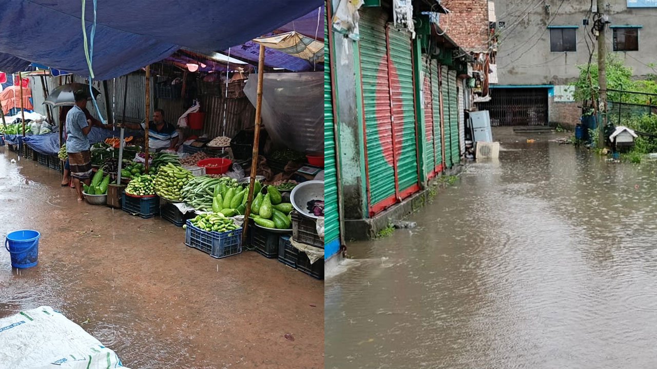 Continuous rain in Shivchar since morning