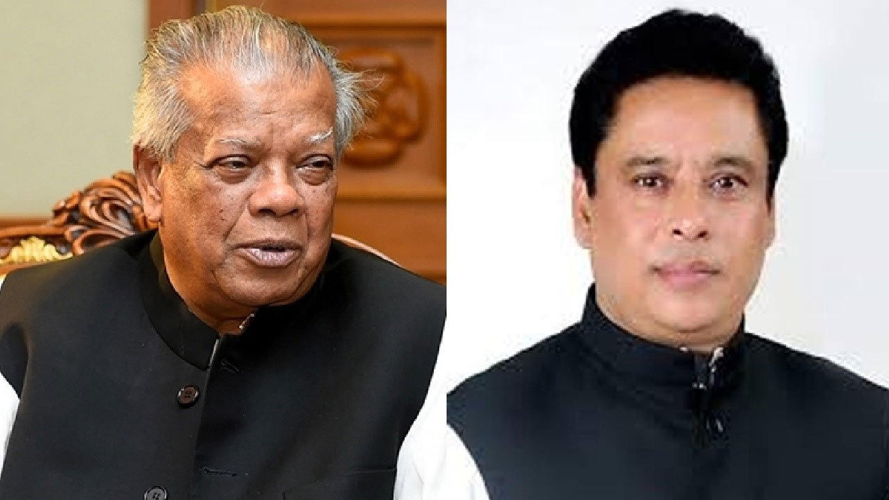 Awami League Presidium member Amir Hossain Amu and former MP Abdus Sobhan Golap.