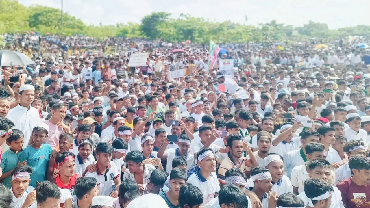 উখিয়ায় রোহিঙ্গা গণহত্যা দিবস পালিত