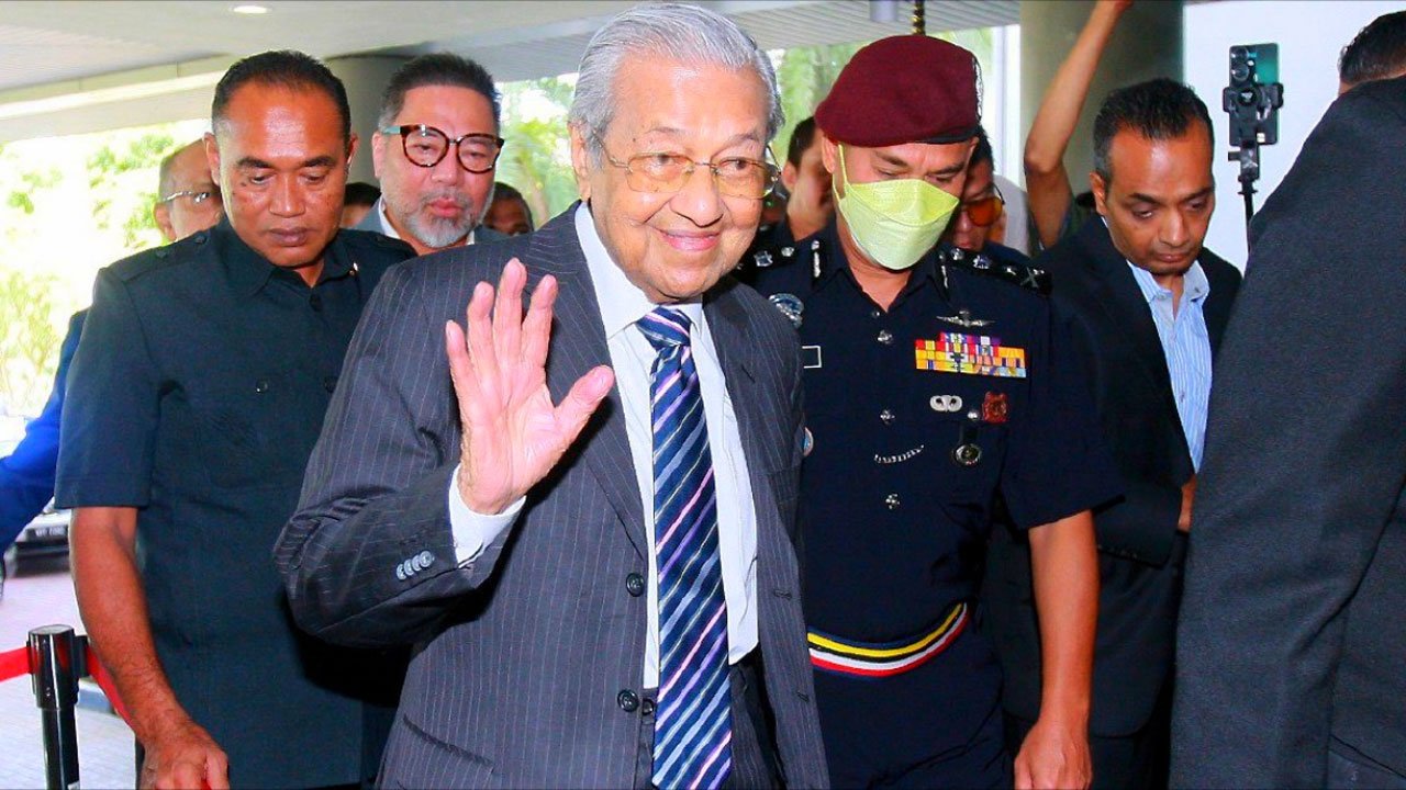 Former Malaysian Prime Minister Tun Dr. Mahathir Mohamad