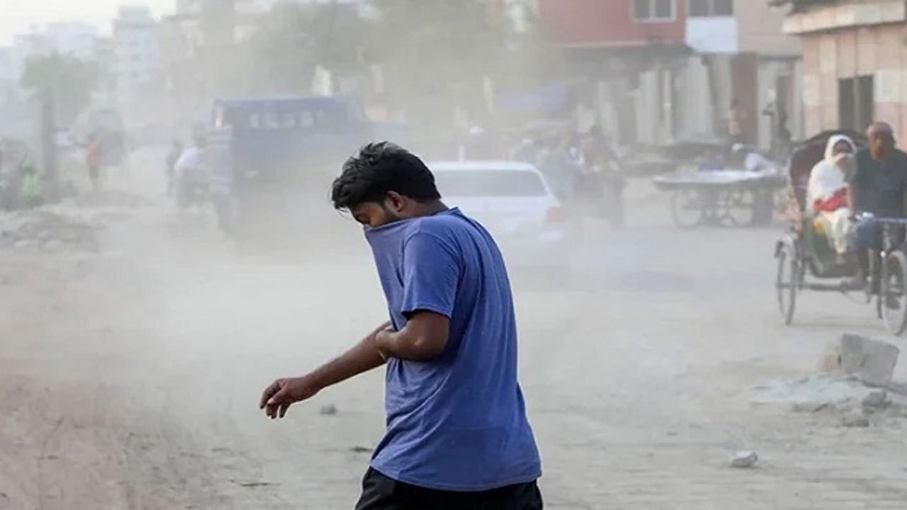 দূষিত শহর ঢাকা