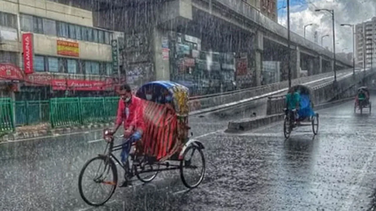২৪ ঘণ্টায় ঢাকায় ৬২ মিলিমিটার বৃষ্টি