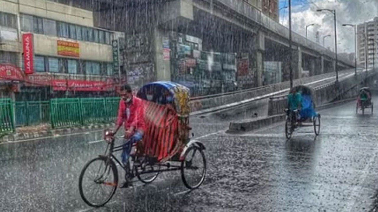 Rain in Dhaka