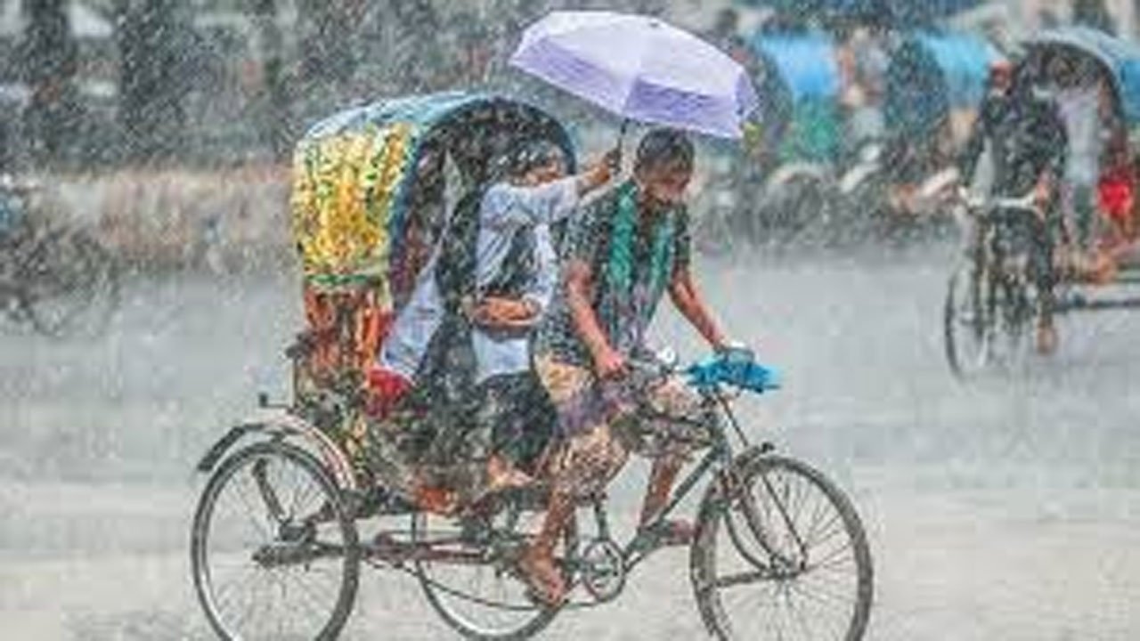 Chance of thunderstorms or heavy rain in some parts of the country