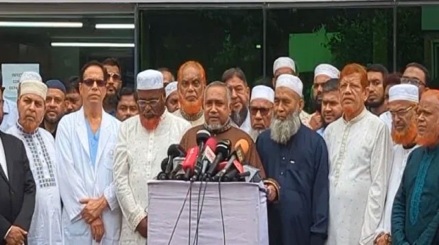 The party&#x27;s Nayeb Ameer Syed Abdullah Mohammad Taher held a press briefing at the capital&#x27;s United Hospital.