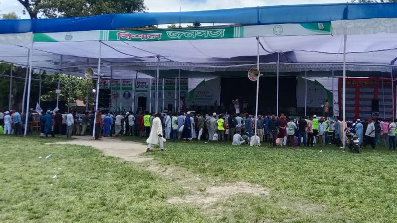 District Ameer's public meeting in Rangpur