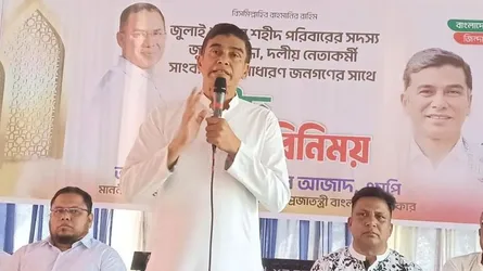 জুলাই যোদ্ধাদের সাথে পানিসম্পদ প্রতিমন্ত্রীর শুভেচ্ছা বিনিময়