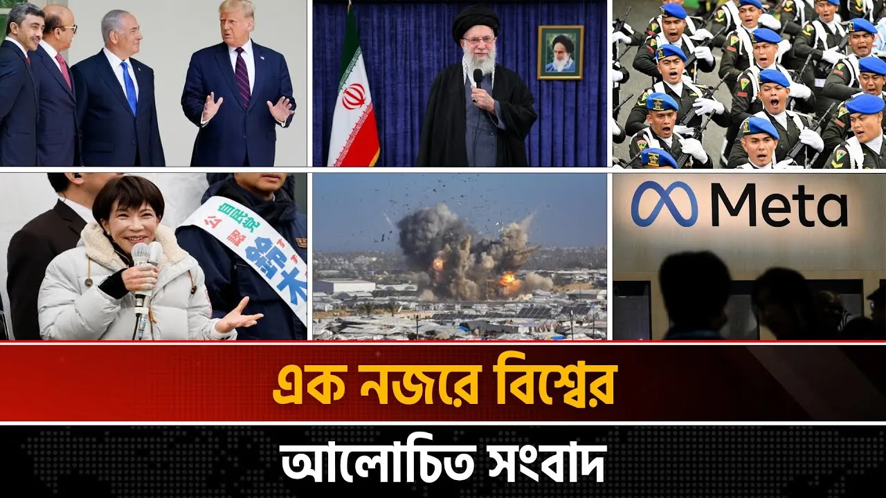 একনজরে বিশ্বের আলোচিত সংবাদ