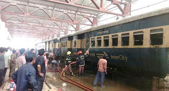 সৈয়দপুর রেল কারখানায় অগ্নিকান্ড