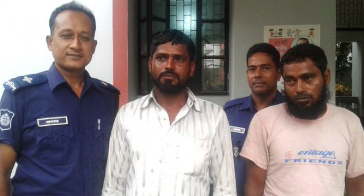 পাথরঘাটায় চুরি হওয়া জালসহ ২ জেলে আটক
