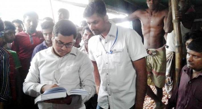 বালিয়াকান্দিতে ভ্রাম্যমান আদালতের অভিযানে ৪ ব্যবসায়ীর জরিমানা