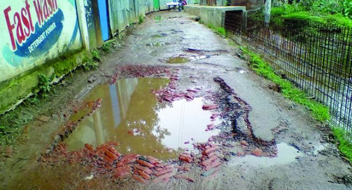 দুর্ভোগের আরেক নাম মিরসরাই-মলিয়াইশ সড়ক