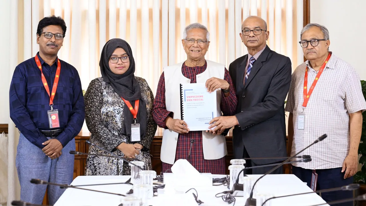 প্রধান উপদেষ্টার কাছে দ্বিতীয় ইন্টেরিম রিপোর্ট জমা দিলো গুম সংক্রান্ত কমিশন