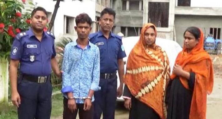 ৩ শিশু উদ্ধার, ২ শাশুড়িসহ জামাতা গ্রেফতার