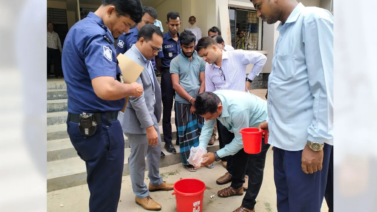 মধুপুরে মাদক কারবারিকে ১ বছরের কারাদণ্ডাদেশ