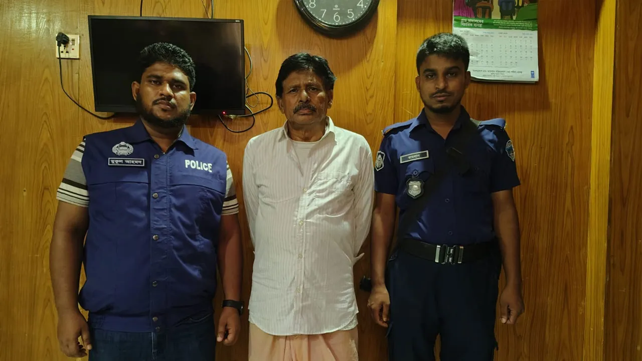 শশুর বাড়ি থেকে আওয়ামী লীগ নেতা আটক