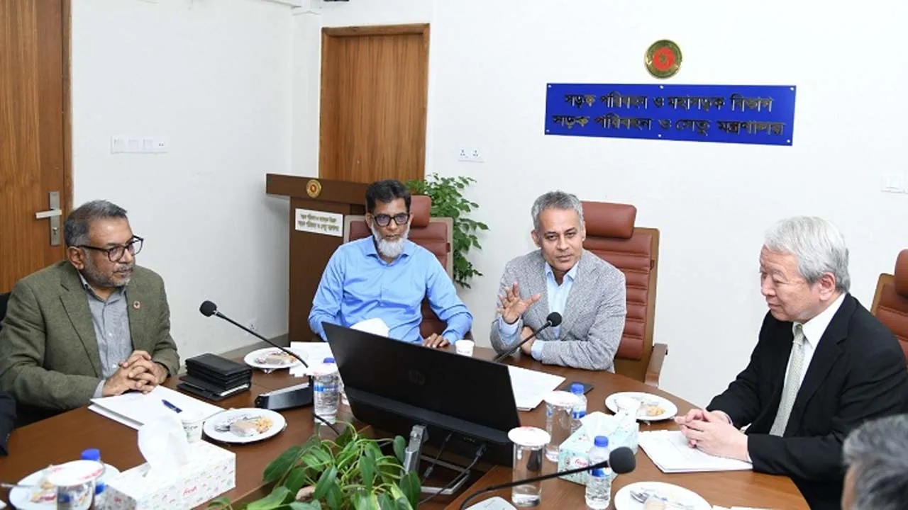সেতুমন্ত্রীর সাথে জাইকা প্রেসিডেন্টের সৌজন্য সাক্ষাৎ