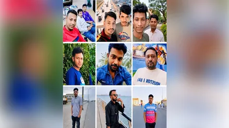 নওগাঁয় ফিরছে সৌদি অগ্নিকাণ্ডে নিহত ১৩ প্রবাসীর কফিন