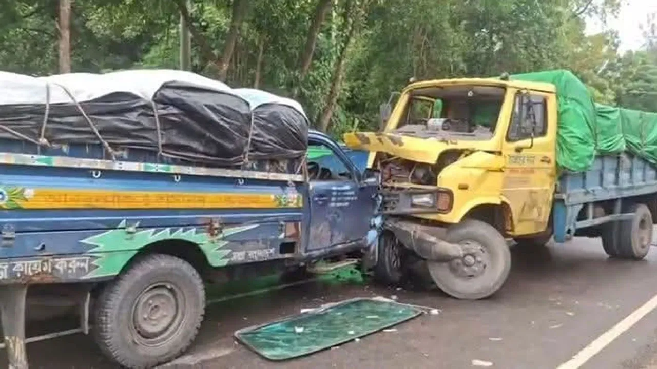 ঈদগাঁওতে ট্রাক-পিকআপের সংঘর্ষ, আহত ৩