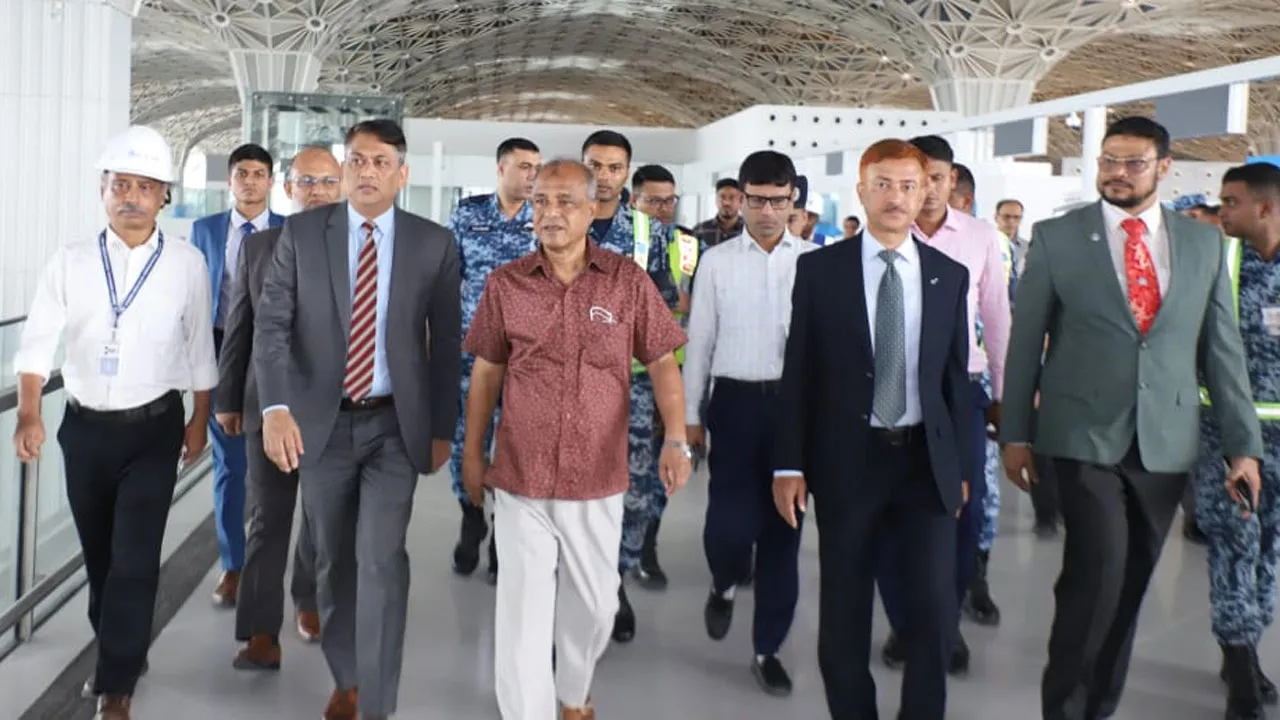 শাহজালাল বিমানবন্দরের তৃতীয় টার্মিনালের কাজের অগ্রগতি ৯৯.১৮ শতাংশ