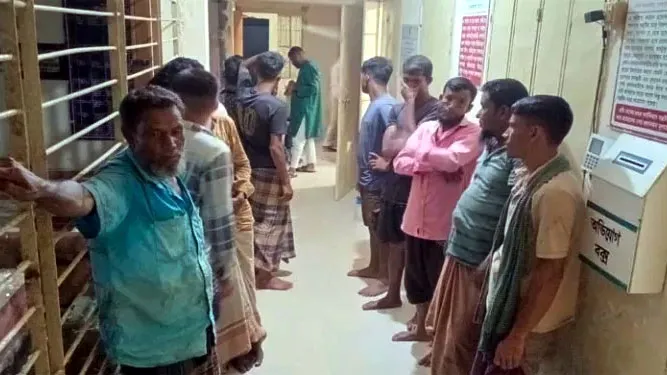 সিলেটে অবৈধভাবে বালু উত্তোলন, ১৪ জনের কারাদণ্ড