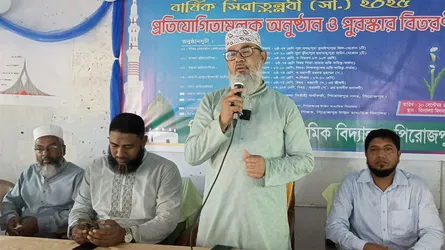 মাসুদ সাঈদীর সাথে পিরোজপুর প্রেসক্লাব সাংবাদিকদের মতবিনিময় সভা