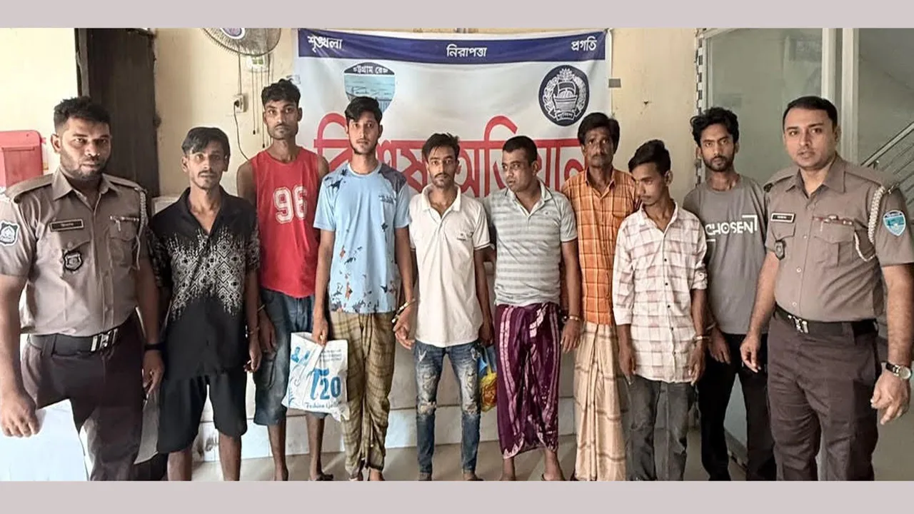 চৌদ্দগ্রামে বিপুল পরিমান মাদকসহ আটক ১৬