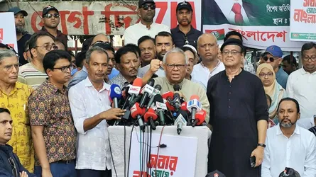 শেখ হাসিনাকে কেন্দ্র করে ভারত চক্রান্তের জাল তৈরি করছে : রিজভী