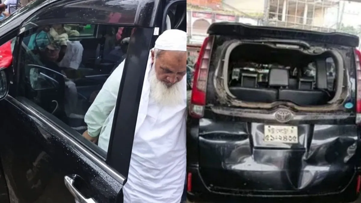 মিরসরাইয়ে সড়ক দুর্ঘটনার কবলে হেফাজতের আমির