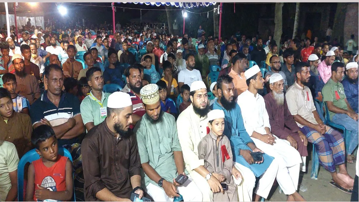 দামুড়হুদায় মাদকবিরোধী সমাবেশ অনুষ্ঠিত