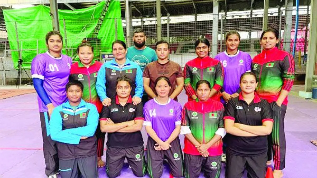 তিন পদকই নারী কাবাডি দলের প্রেরণা