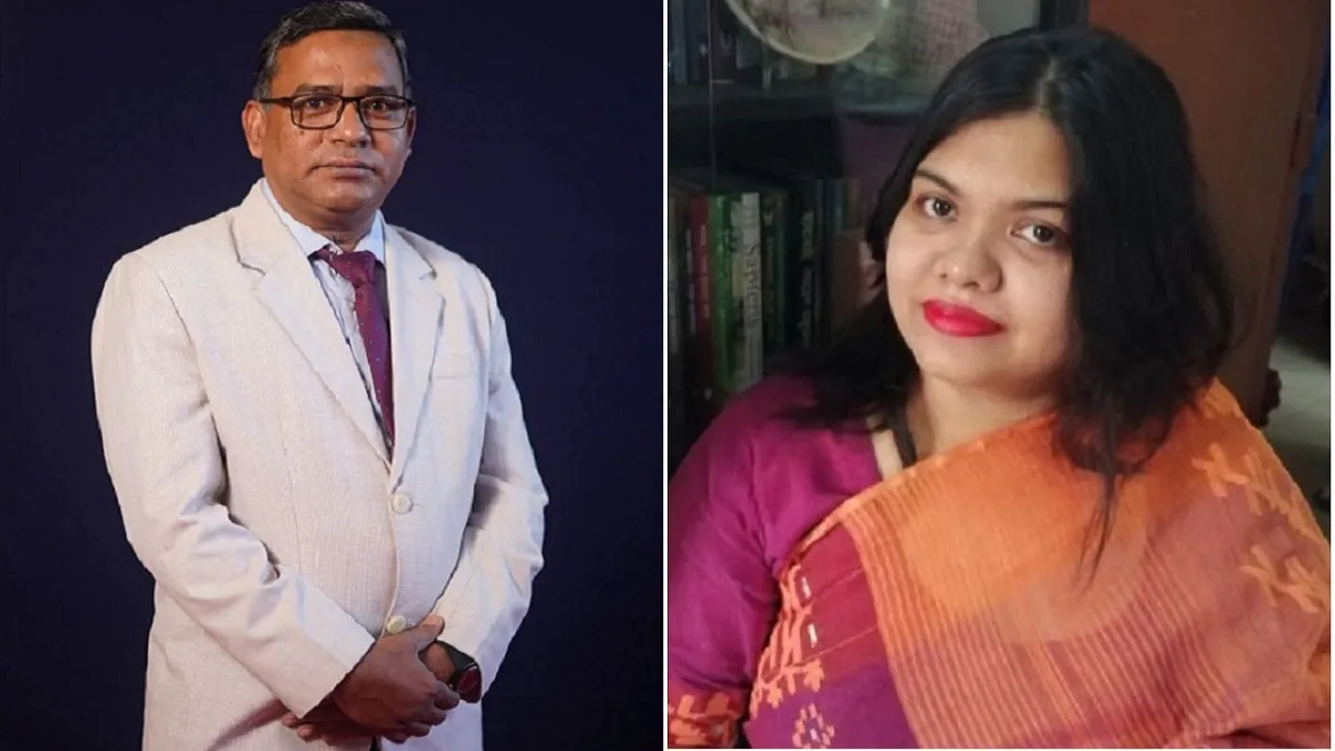 নোবিপ্রবিতে অনুষ্ঠানের স্ক্রিনে শেখ হাসিনার ছবি, দুই শিক্ষককে শোকজ