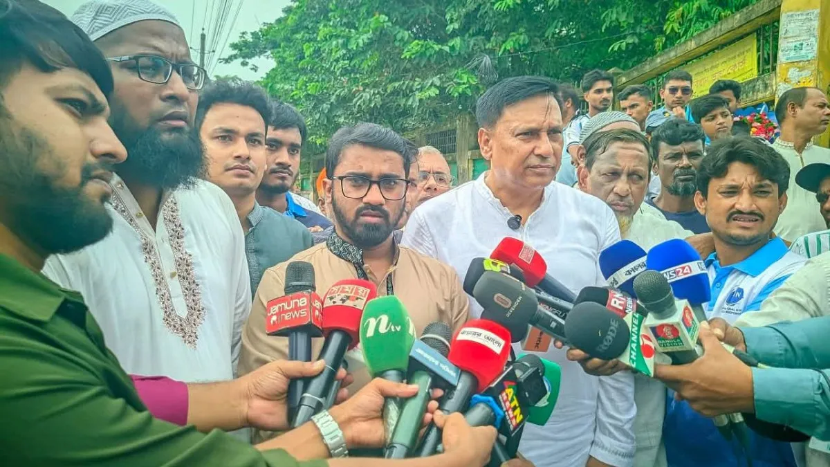 আওয়ামী লীগ ফিরলে দায়ী থাকবে জামায়াত-এনসিপি : রাশেদ খাঁন