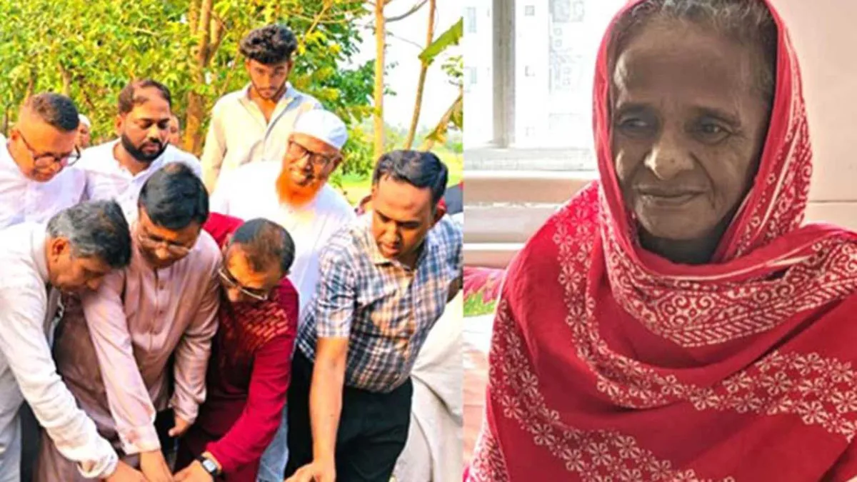 প্রধানমন্ত্রীর উপহার দেয়া বাড়িতে উঠলেন গোলাপি বেগম