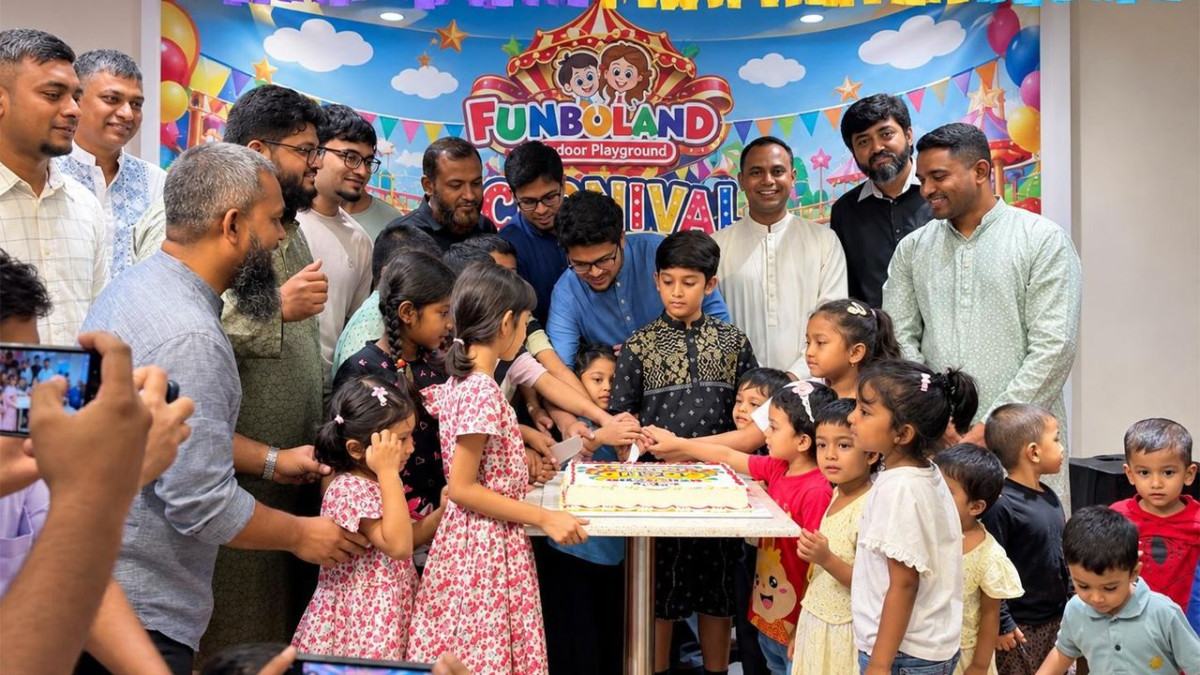 ধানমন্ডিতে শিশুদের খেলাধুলায় বাড়ল নতুন সুযোগ