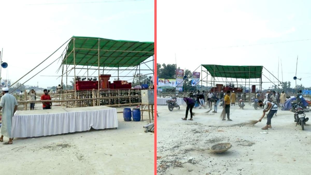 লংমার্চ ঘিরে সিরাজগঞ্জে ব্যাপক প্রস্তুতি, নিরাপত্তায় মাঠে থাকবে ৫০০ পুলিশ