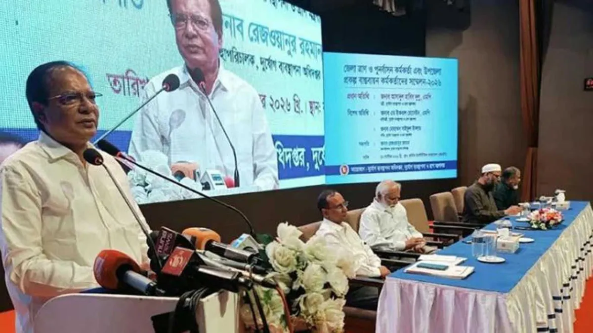 গ্রামীণ অর্থনীতিতে গতিশীলতা আনছে দুর্যোগ ব্যবস্থাপনা মন্ত্রণালয় : দুলু